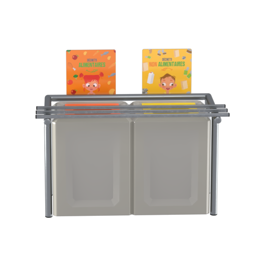 60L two-stream sorting table for children