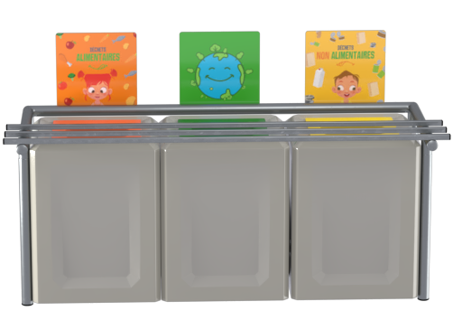60L three-stream sorting table for children
